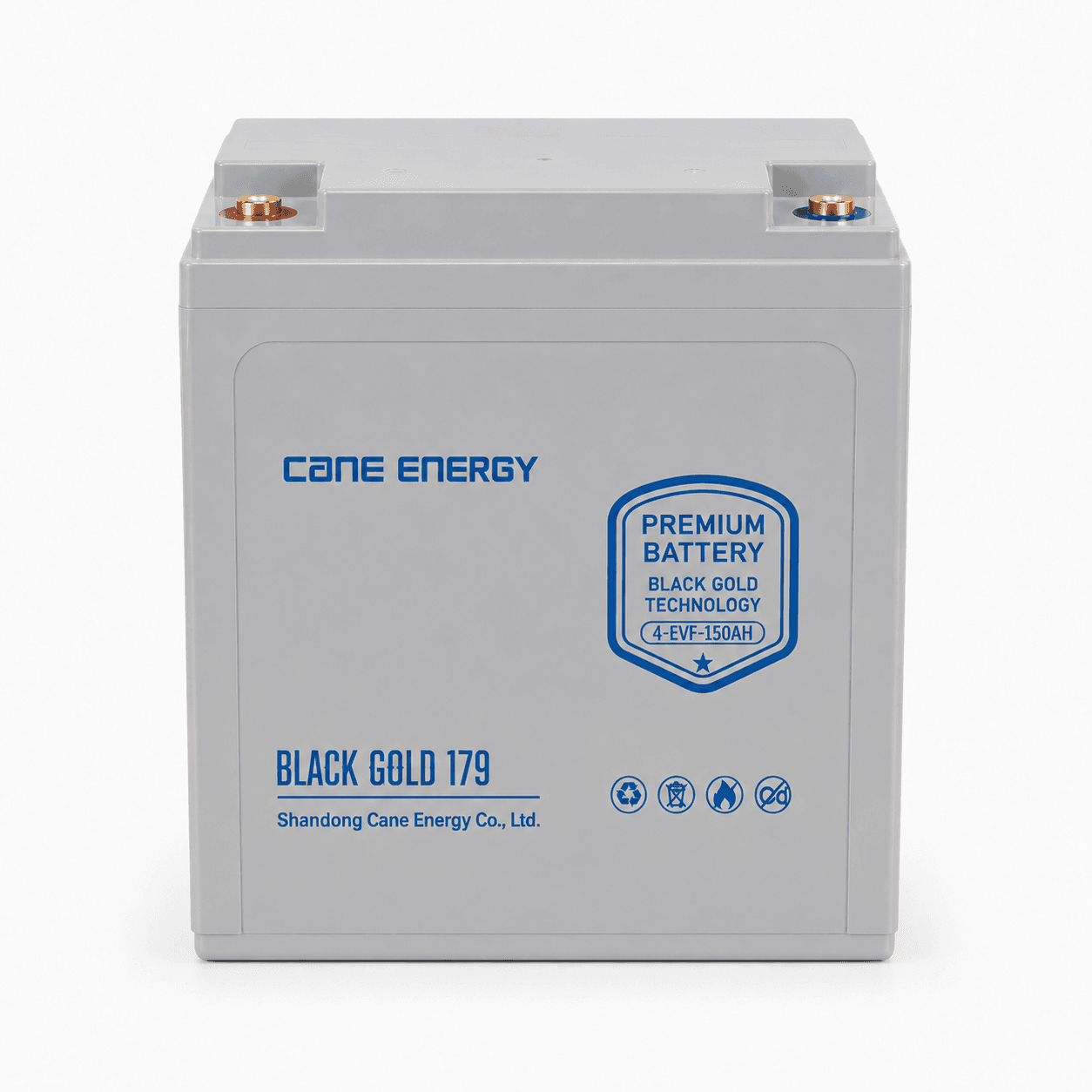 Black Gold 4-EVF-150Ah 8V VRLA Deep Cycle Traction Lead-Acid Battery