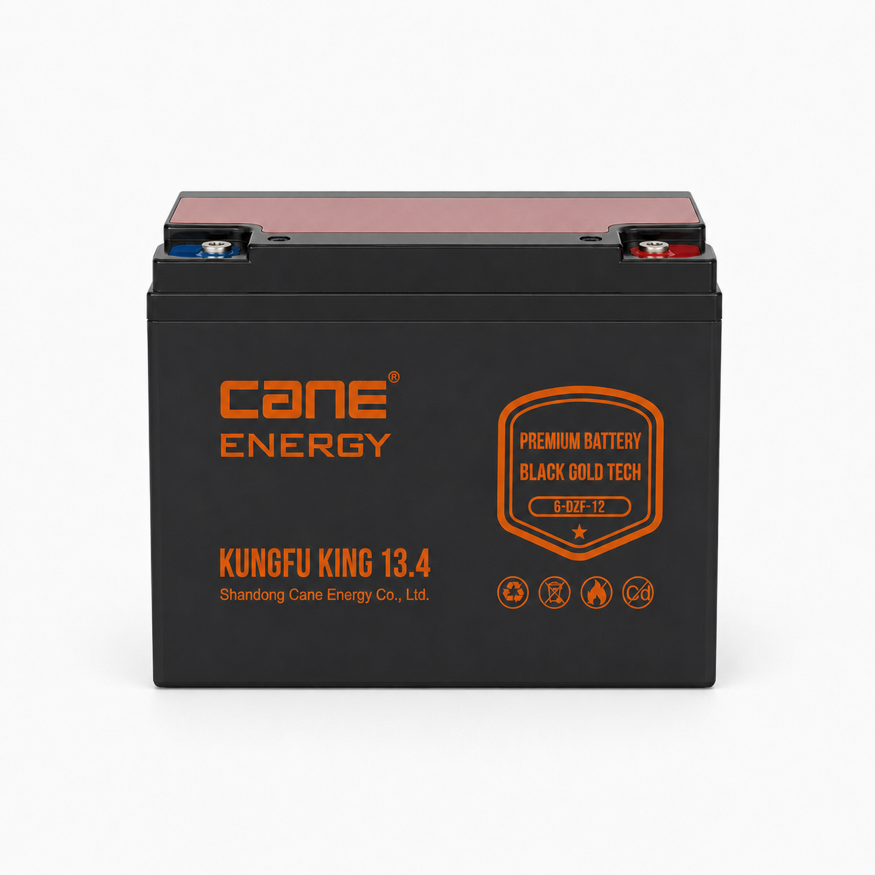 Black Gold 6-DZF-12Ah 12V VRLA deep cycle traction lead-acid battery for electric bicycles and scooters