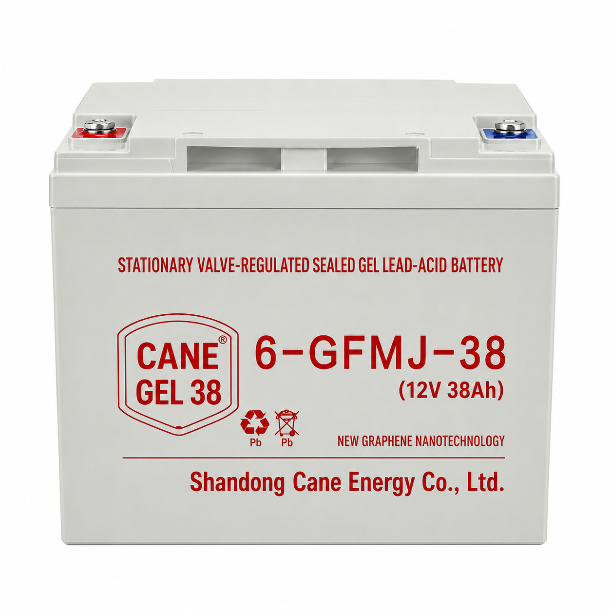 6-GFMJ-38 12V Stationary Gel VRLA Deep Cycle Lead-Acid Battery