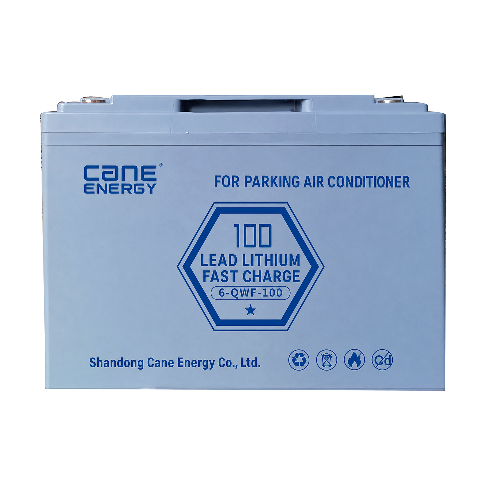 6-QWF-100 12V Parking Air Conditioner VRLA Lead-Acid Battery