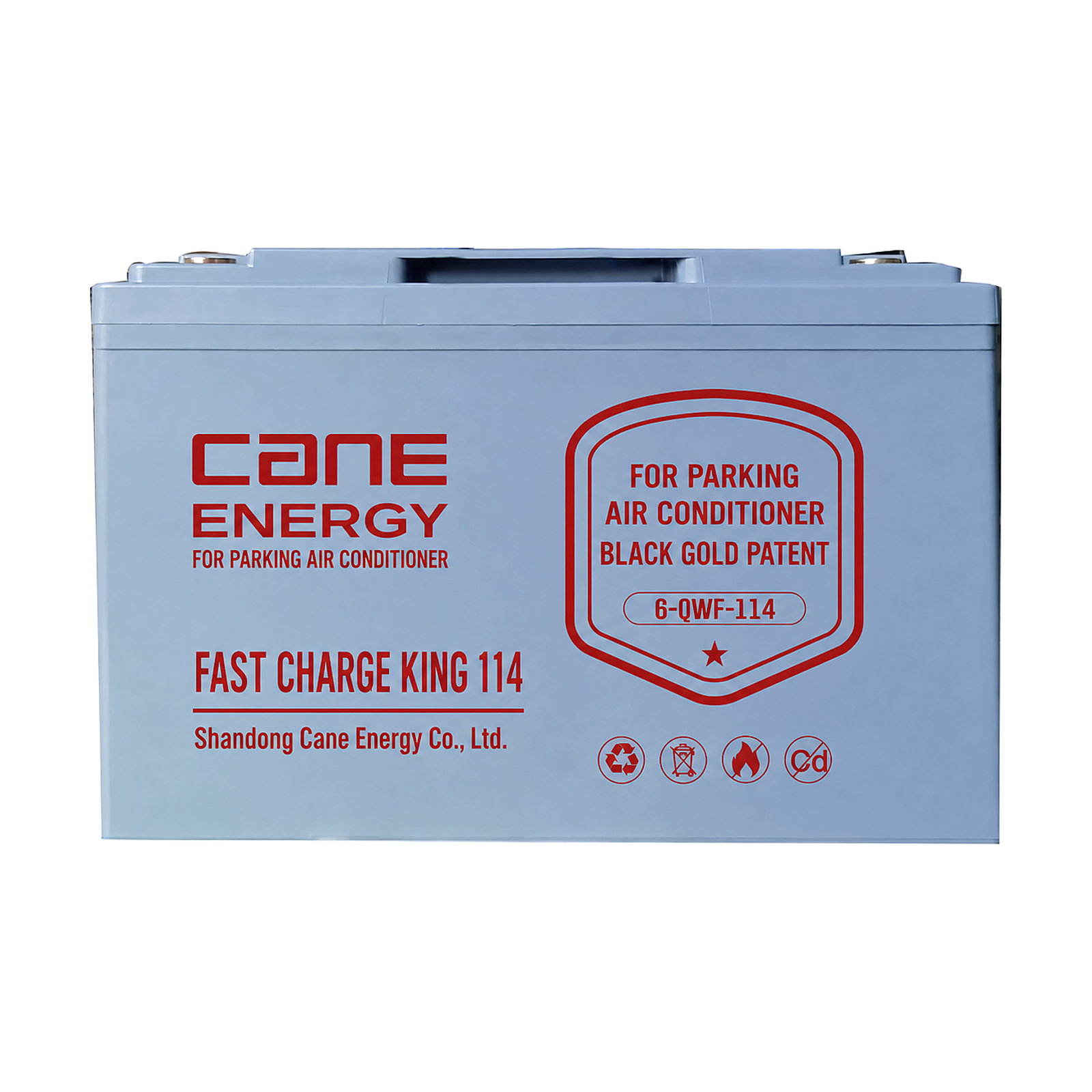 6-QWF-114 12V Parking Air Conditioner VRLA Lead-Acid Battery