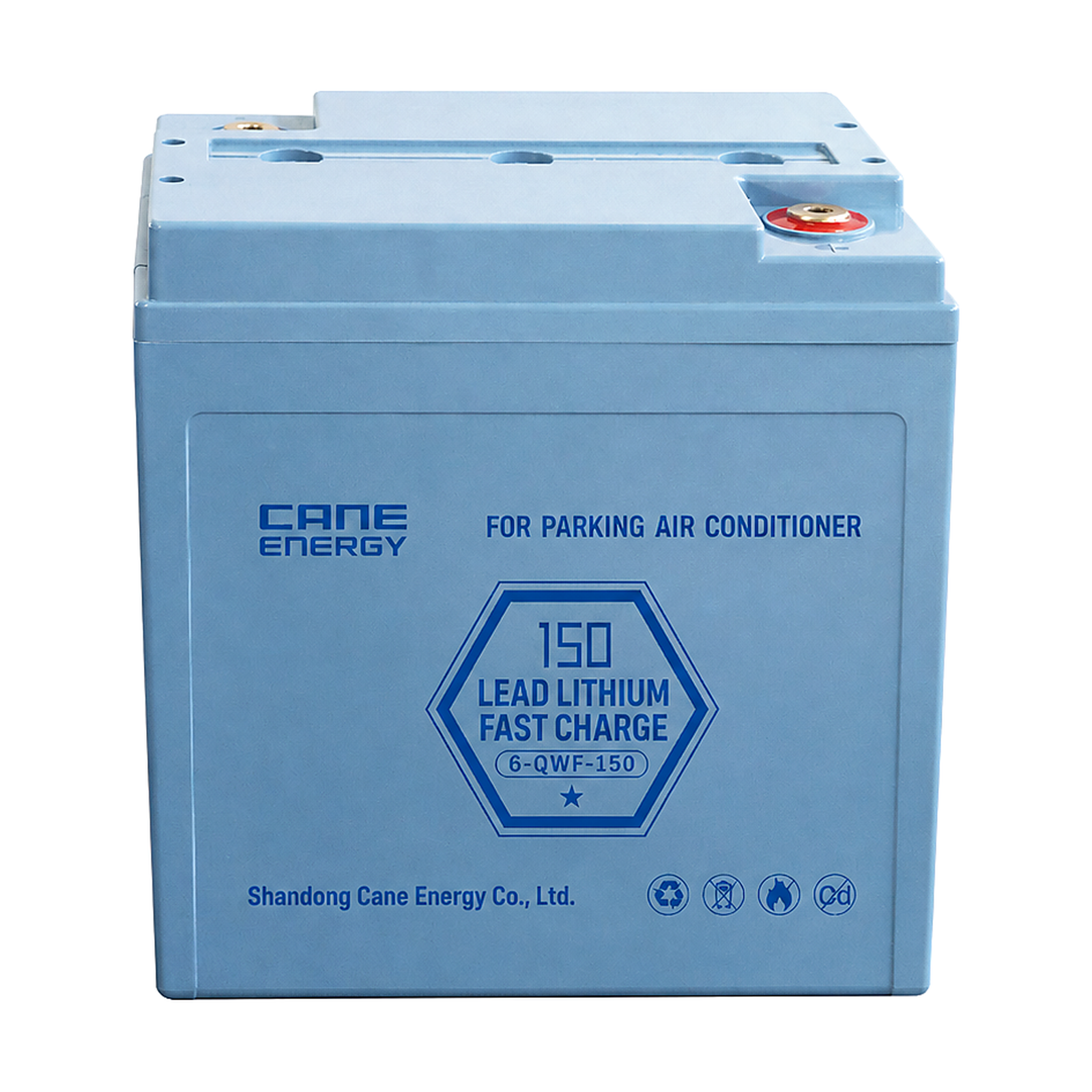 6-QWF-150 12V Parking Air Conditioner VRLA Lead-Acid Battery