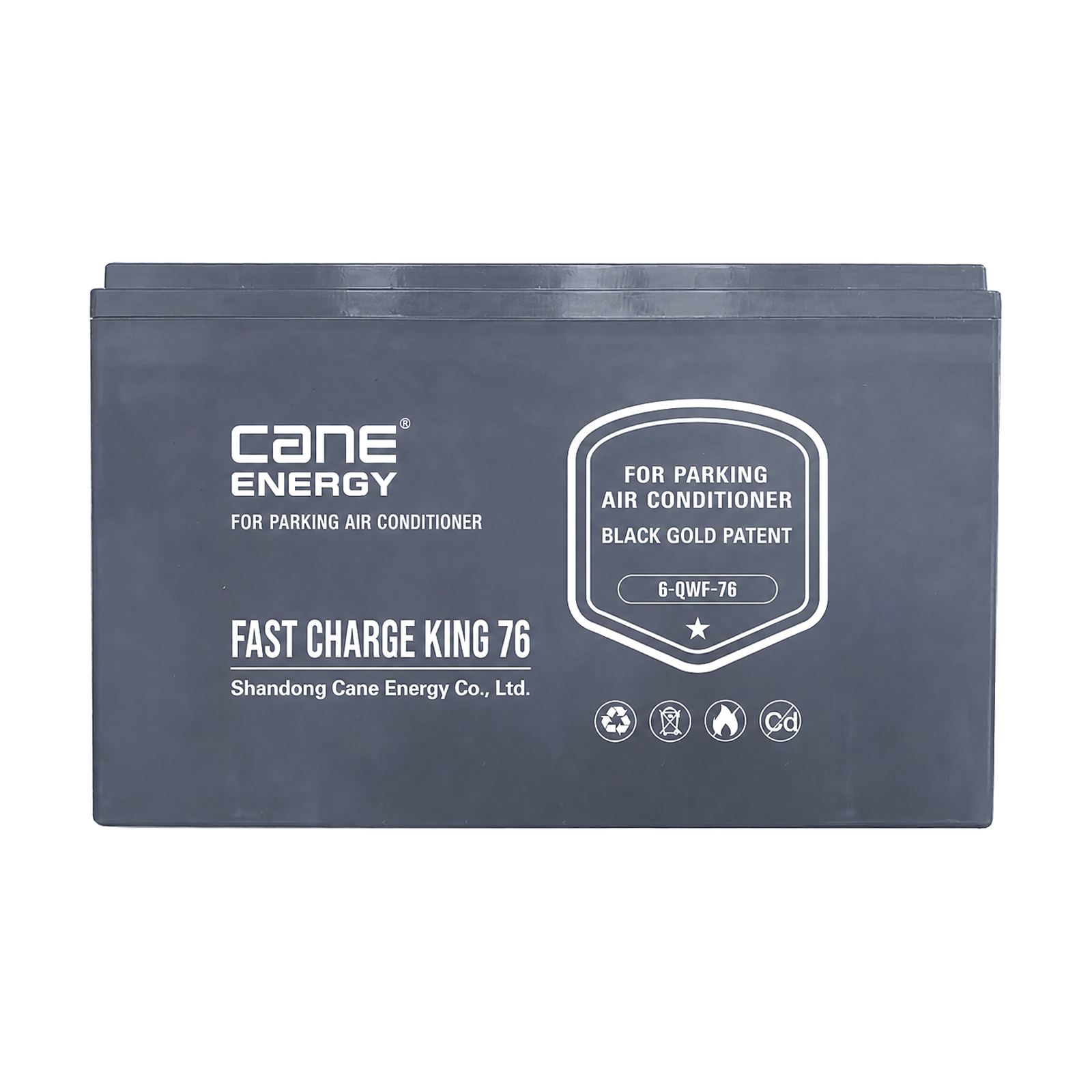 6-QWF-76 12V Parking Air Conditioner VRLA Lead-Acid Battery