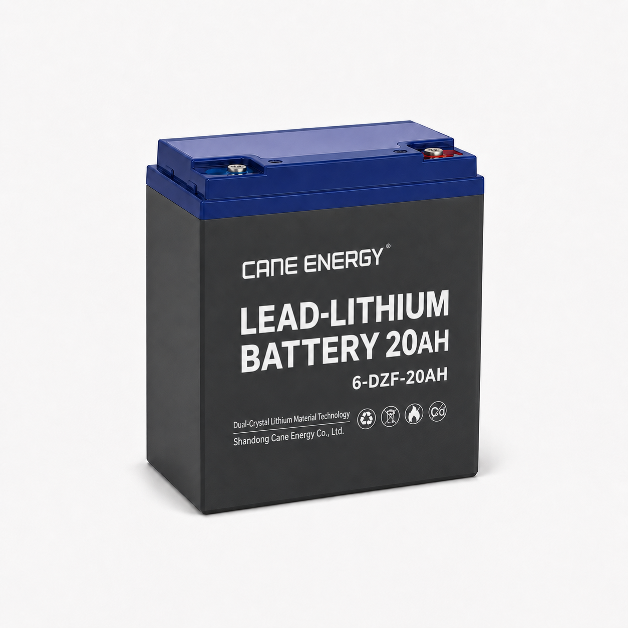 Lead-Lithium Fast-Charge Series QL-6-DZF-20Ah 12V Lead-Lithium Enhanced VRLA Deep Cycle Traction Battery