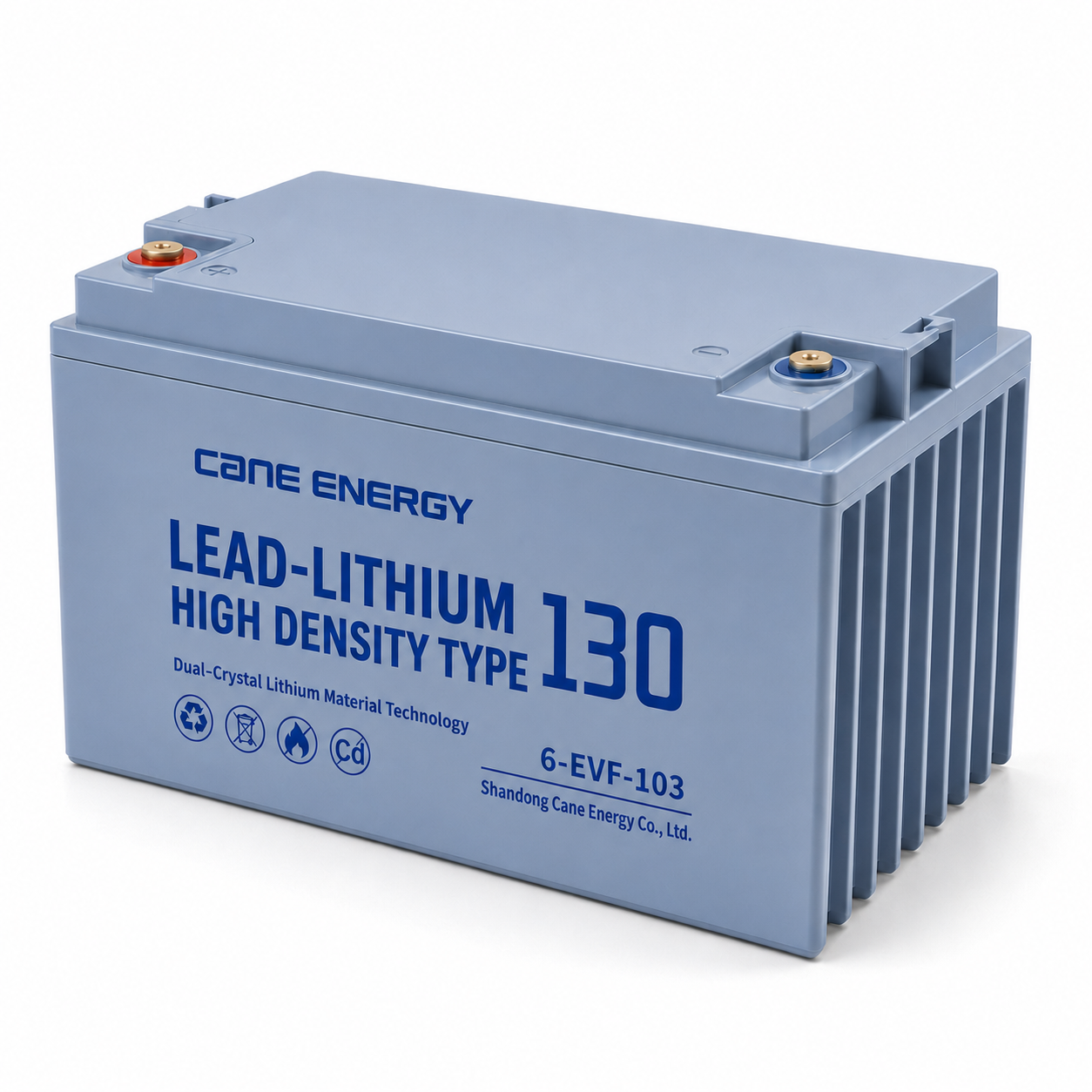 Lead-Lithium Fast-Charge Series QL-6-EVF-103Ah 12V Lead-Lithium Enhanced VRLA Deep Cycle Traction Battery