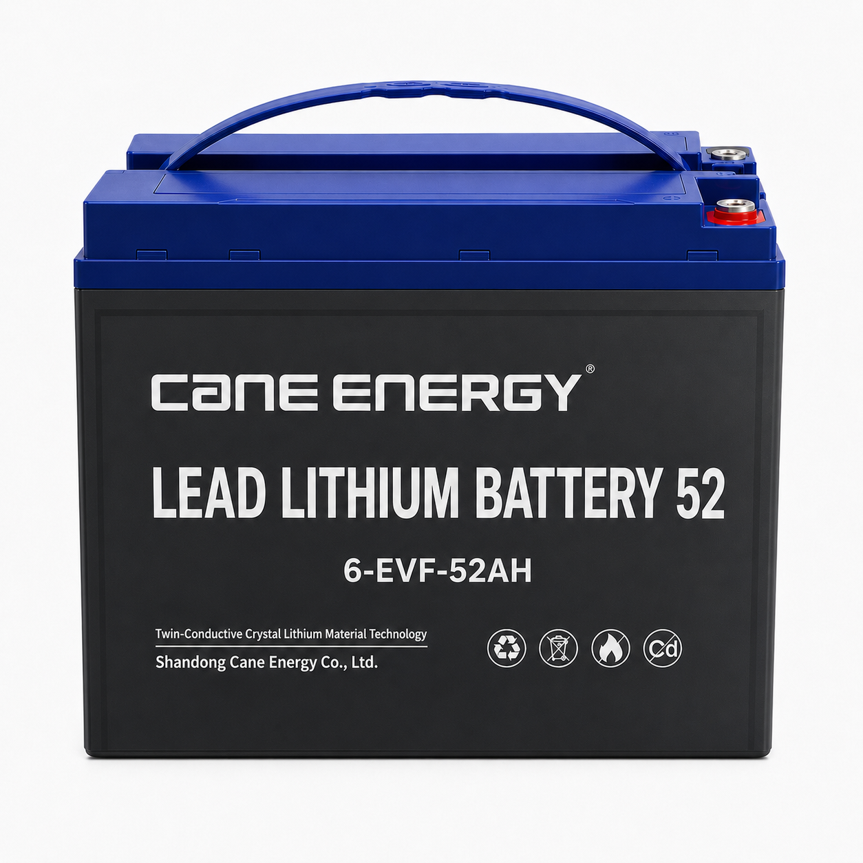 Lead-Lithium Fast-Charge Series QL-6-EVF-52Ah 12V Lead-Lithium Enhanced VRLA Deep Cycle Traction Battery