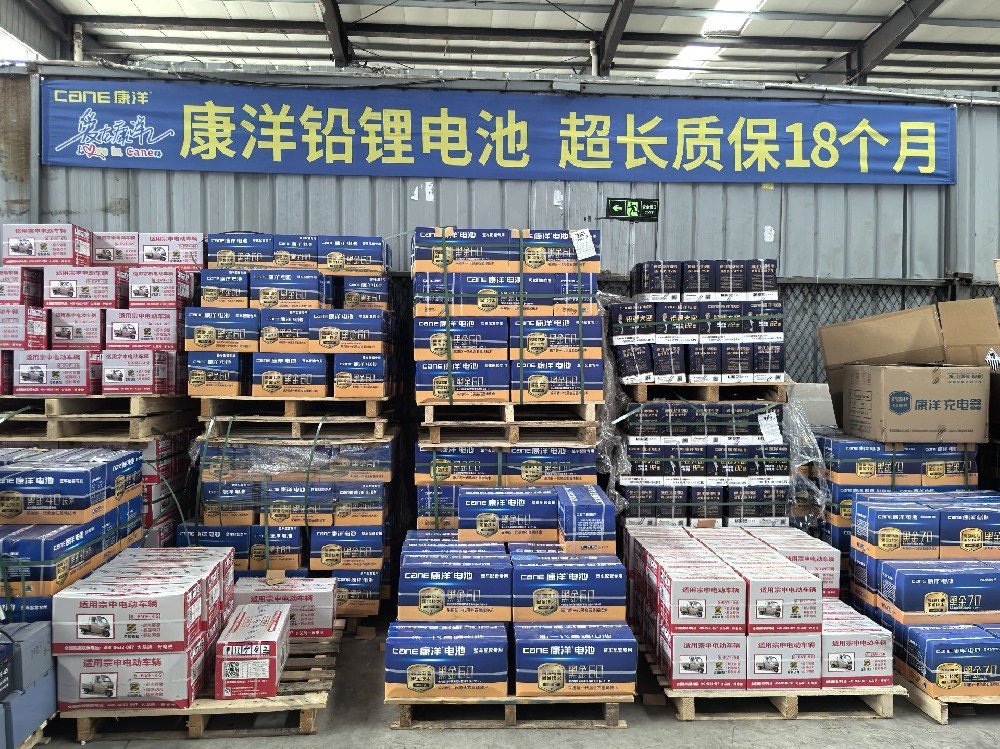 Cane Energy Lead-Lithium Battery 18-Month Warranty Banners Light Up Terminal Stores