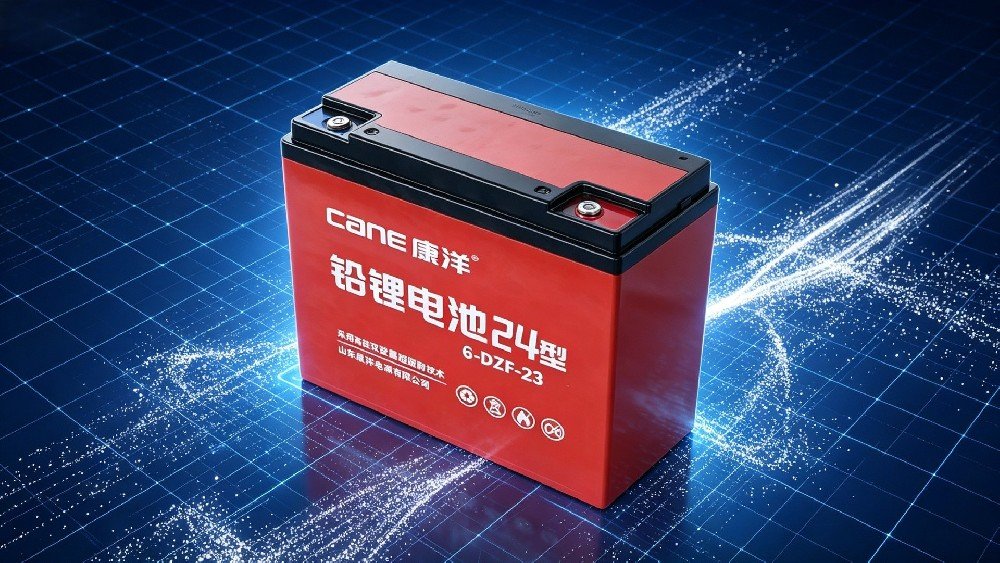 Cane Energy lead-lithium lead-acid battery with multiple protective designs for safe power supply