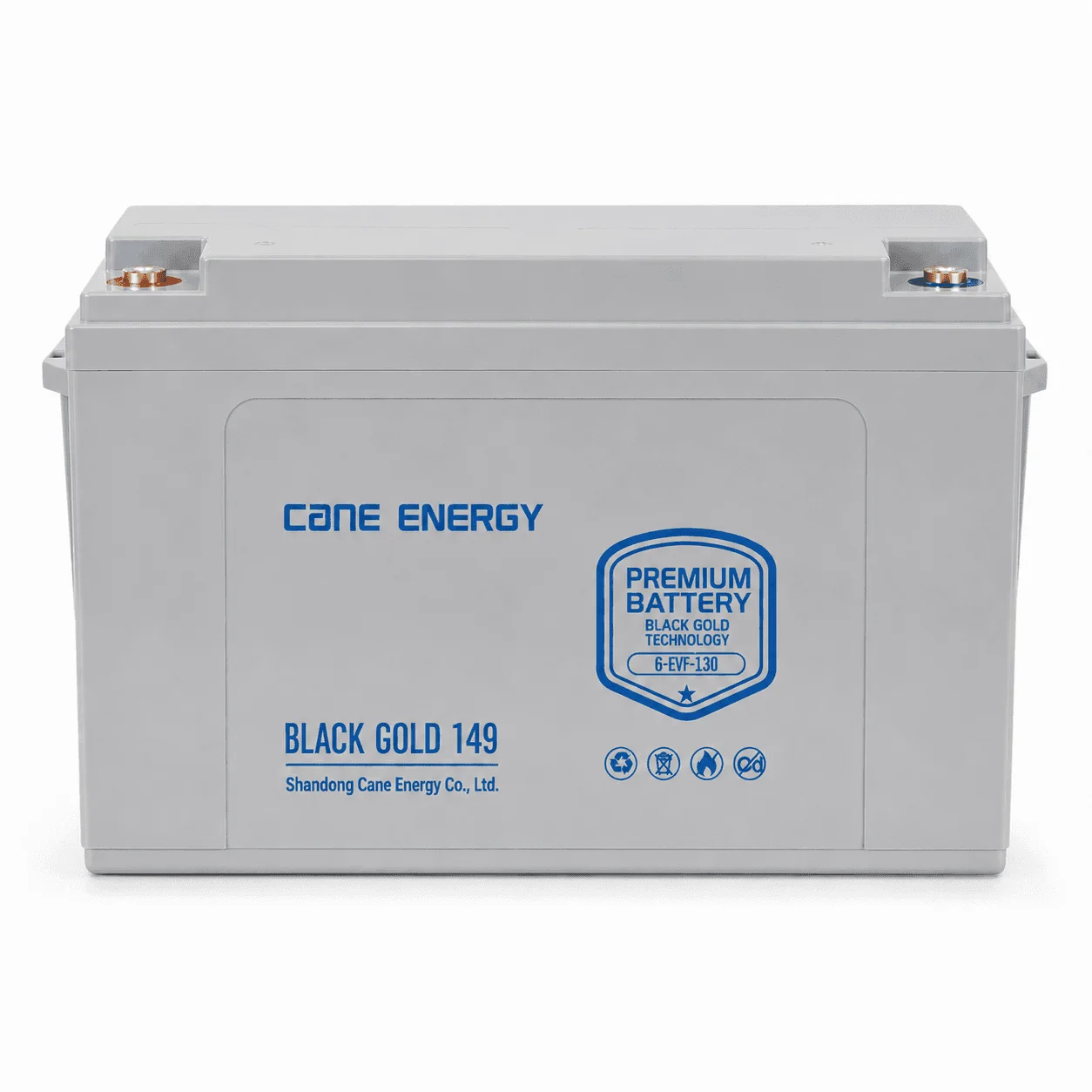 Black Gold 6-EVF-130Ah 12V VRLA deep cycle traction lead-acid battery for industrial vehicles and cleaning equipment