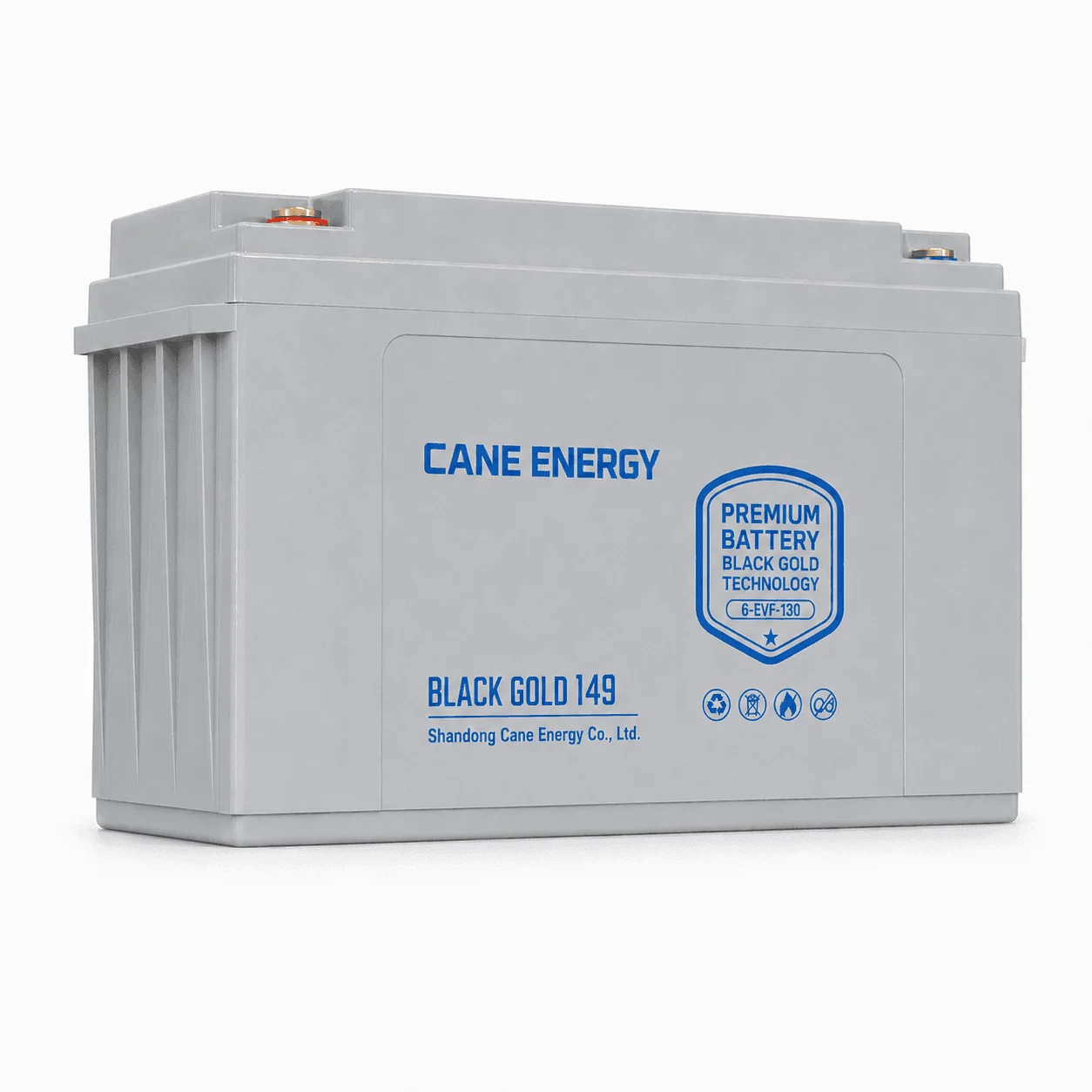 Black Gold 6-EVF-130Ah 12V VRLA deep cycle traction lead-acid battery for industrial vehicles and cleaning equipment