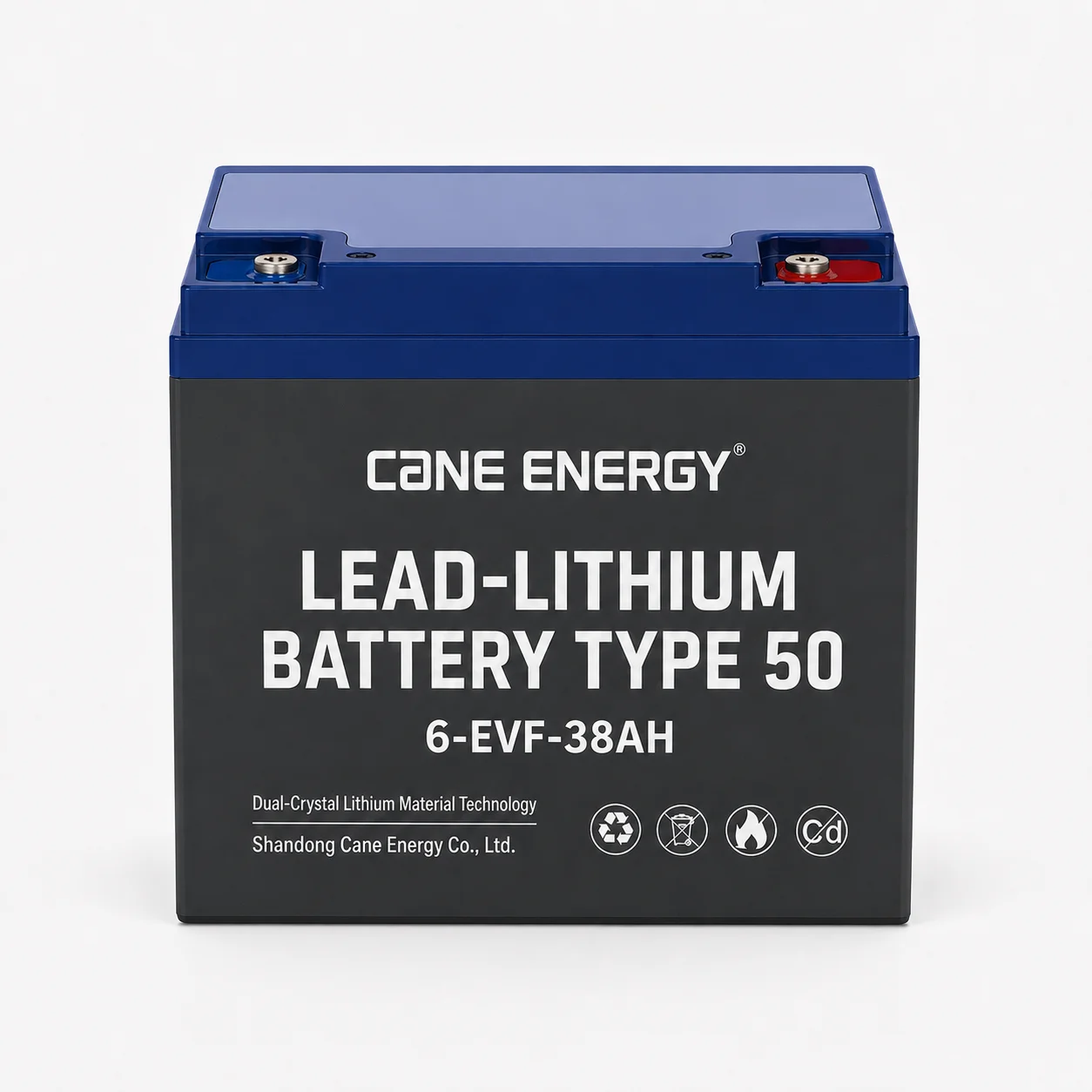 свинцово-литиевые Fast-Charge Series QL-6-EVF-38Ah 12V lead-lithium enhanced VRLA deep cycle traction battery for electric tricycles, scooters, and low-speed electric vehicles