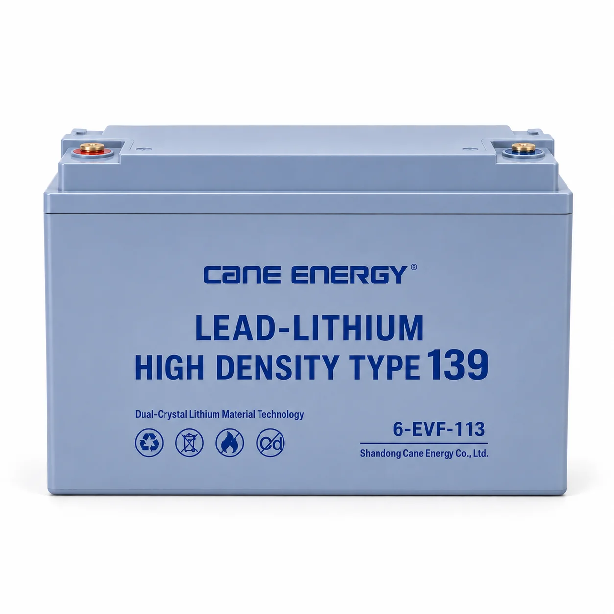 свинцово-литиевые Fast-Charge Series QL-6-EVF-113Ah 12V lead-lithium enhanced VRLA deep cycle traction battery for industrial handling vehicles, floor scrubbers, and aerial work platforms